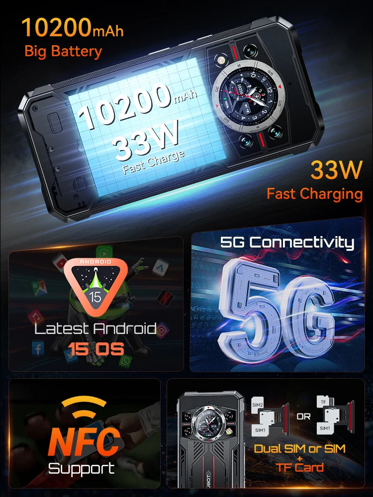Smartphone Robuste 5G Cubot KingKong 11