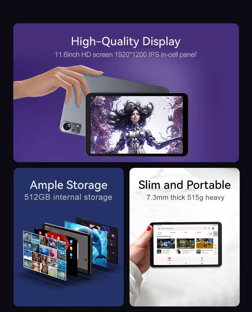 New Tablette 11.6