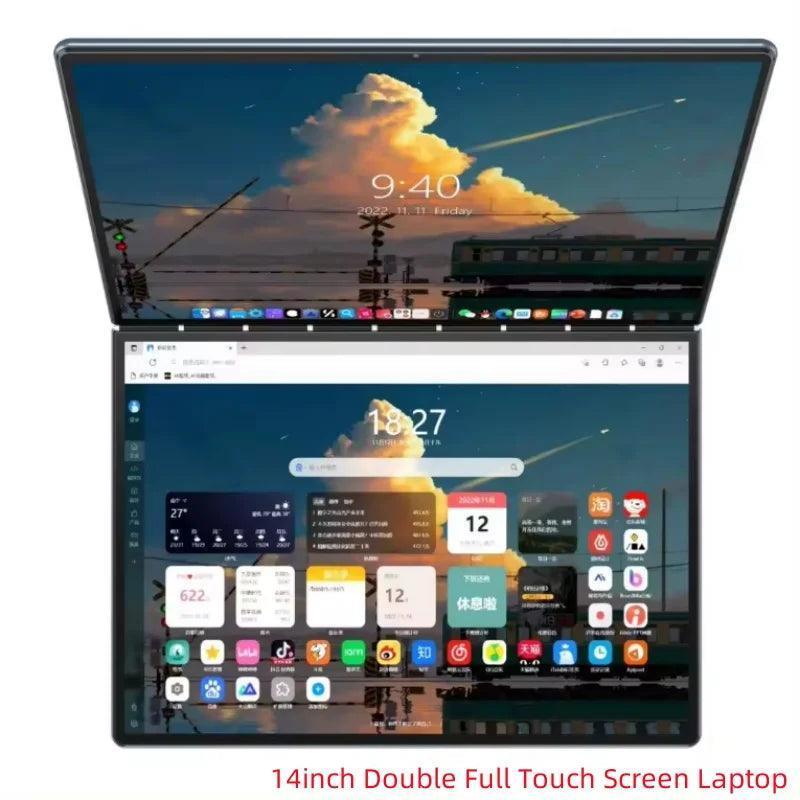 SARAOU Laptop Intel N95 Double Écran - SARAOU