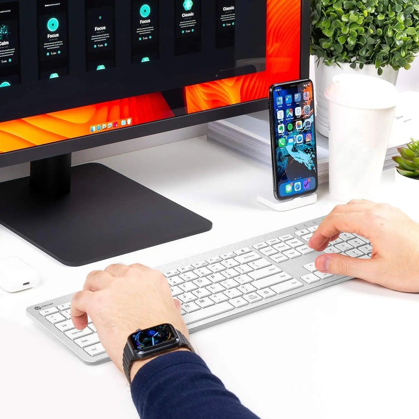 SARAOU Rechargeable Wireless Desktop Set - SARAOU