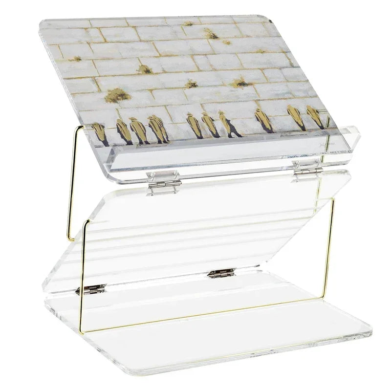 Support Tablette Bureau Acrylique Pliable Multifonction | SARAOU