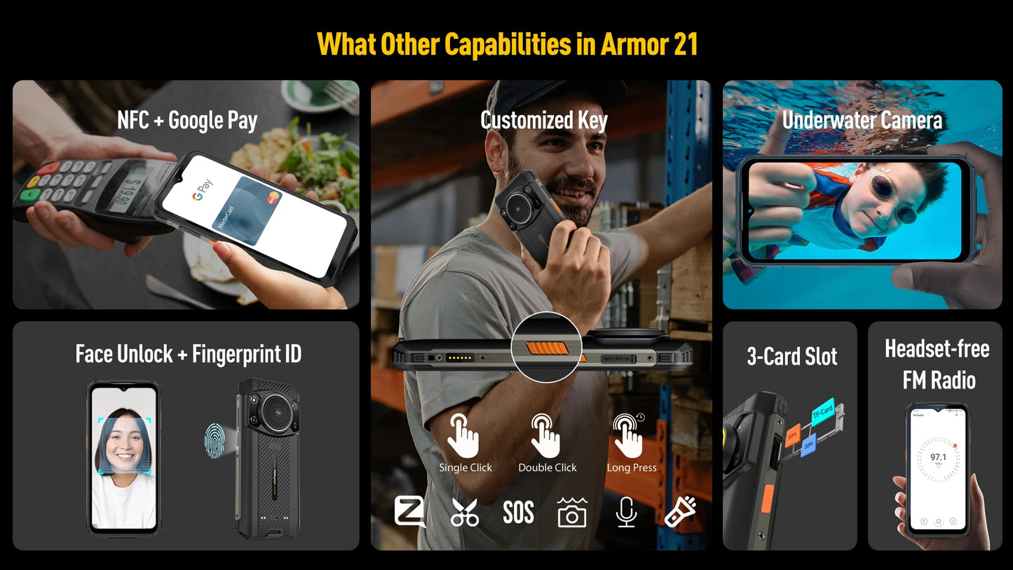 Nouveau smartphone rugged Ulefone Armor