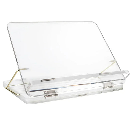 Support Tablette Bureau Acrylique Pliable Multifonction | SARAOU