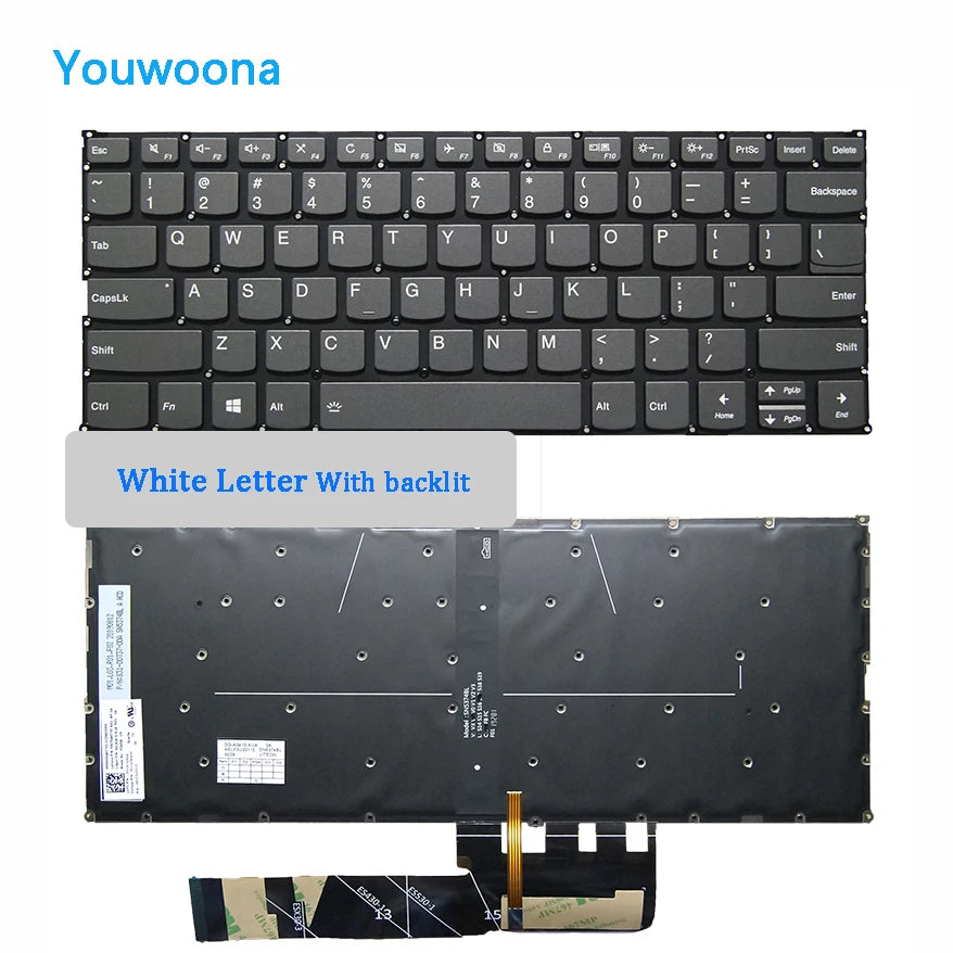 New ORIGINAL Laptop Keyboard For LENOVO YOGA