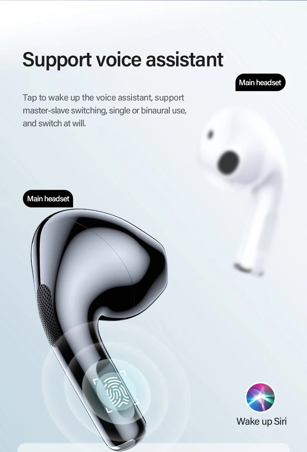 Écouteurs Lenovo LP40 Bluetooth 5.0 - Son Hi-Fi Immersif, Contrôle Tactile, Autonomie Prolongée (Original)