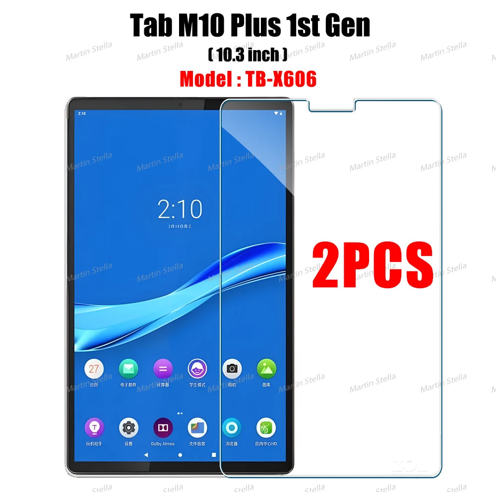 2PCS Screen Protector Tempered Glass for Lenovo