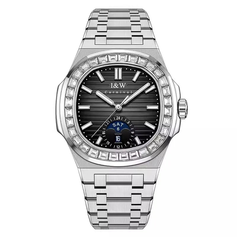 Men's CARNIVAL Business Automatic Watch - Luxury Waterproof 50M
