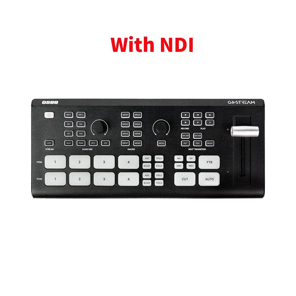 OSEE GoStream Deck – 4 Channel HDMI Video Switch with NDI for Live Streaming