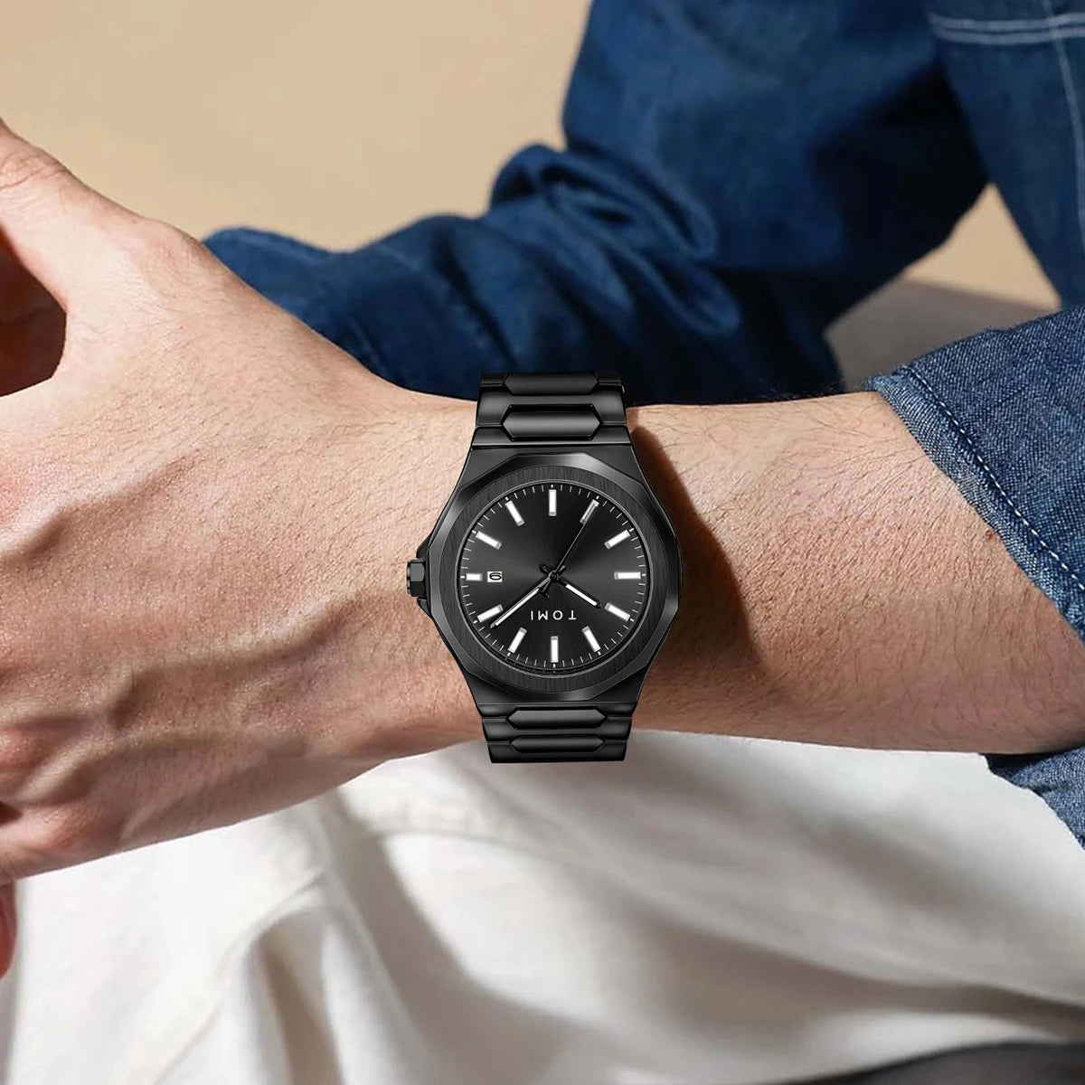 Montre Homme TOMI Luxury Or Rose
