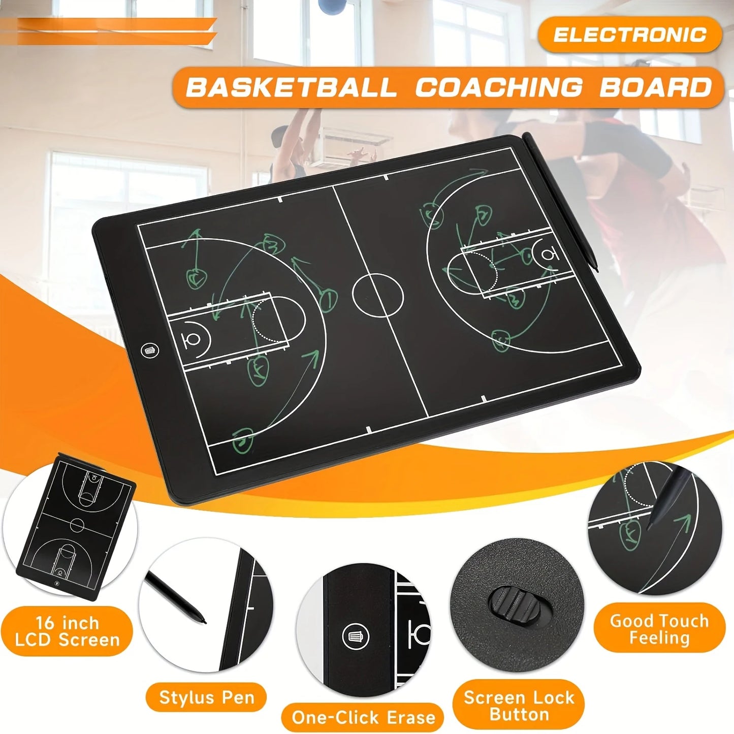 Tableau Tactile Sportif 16 Pouces Coach