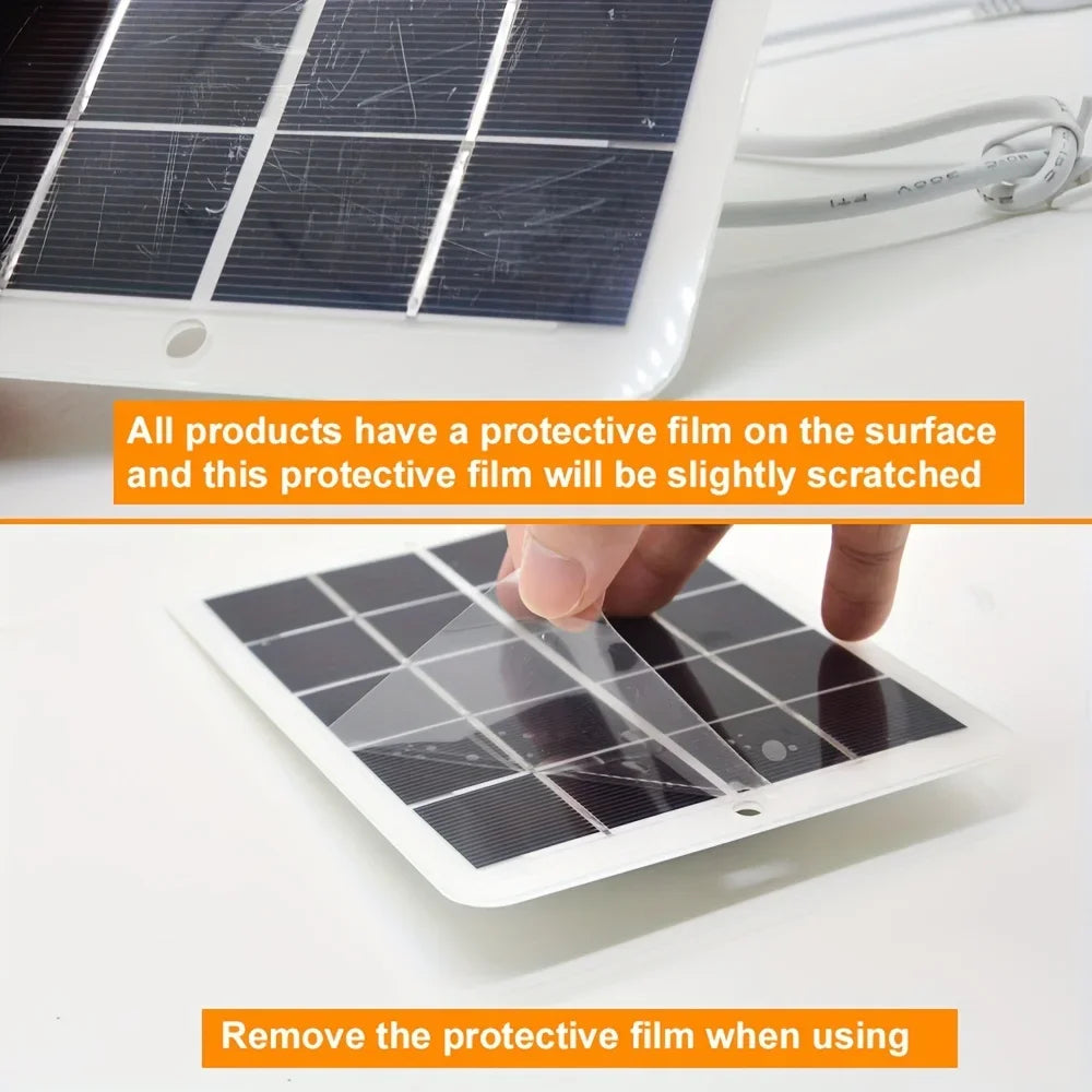 Panneau Solaire Portable 45W USB 12V