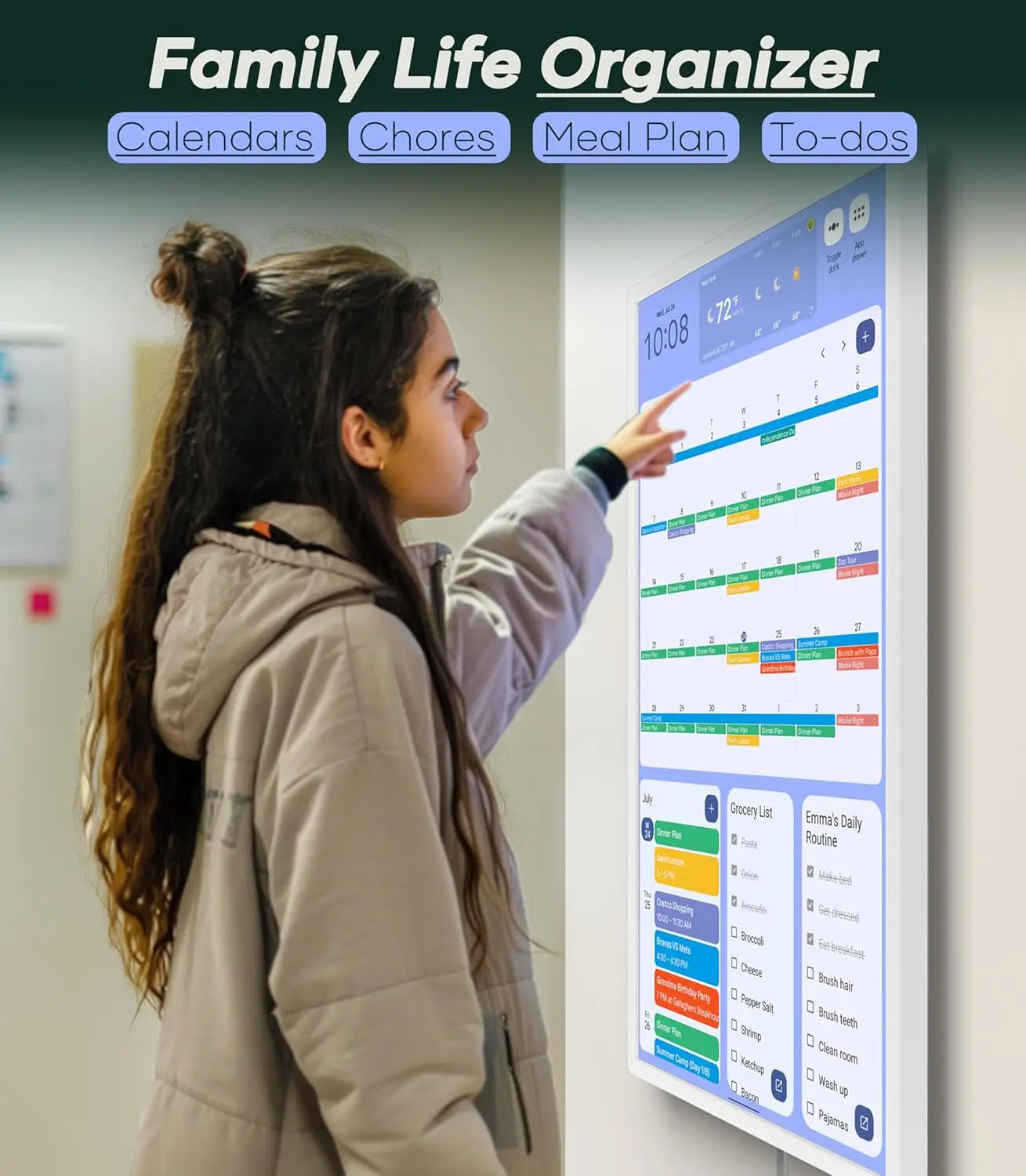 Calendrier Numérique Tactile