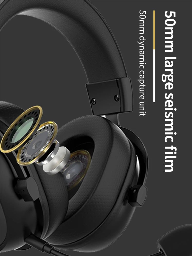 Casque Gaming Sans Fil 2.4G Bluetooth