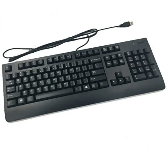 Lenovo wired keyboard high hat key notebook desktop computer home office USB keyboard