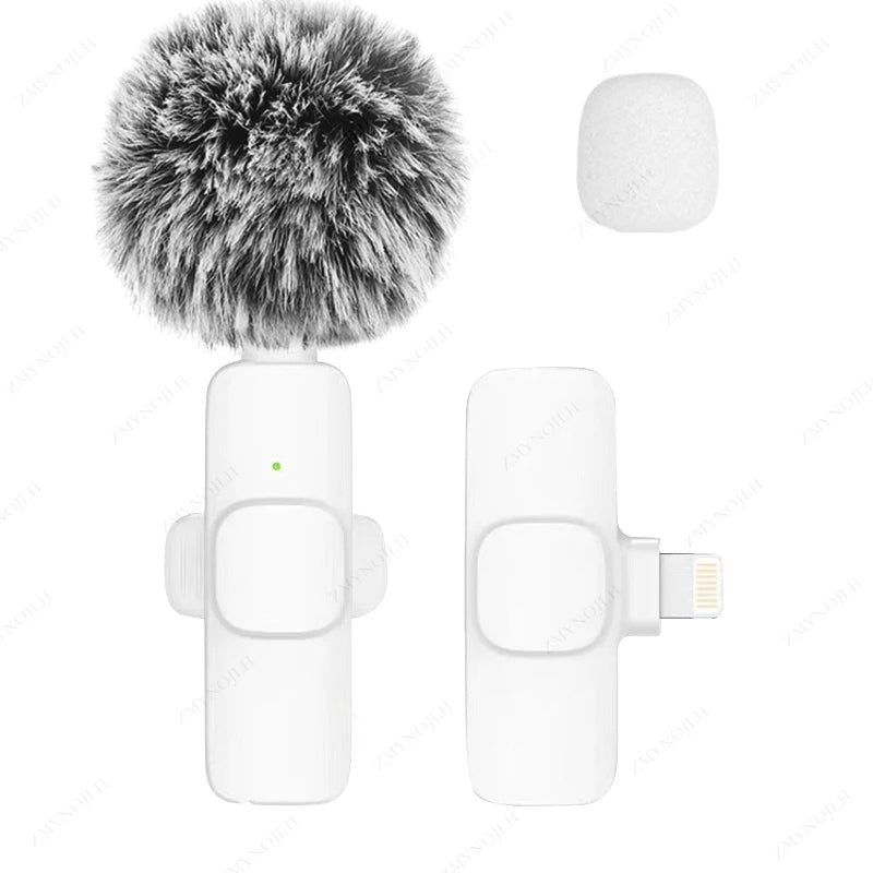 Wireless Lavalier Microphone - Portable Audio Video Recording