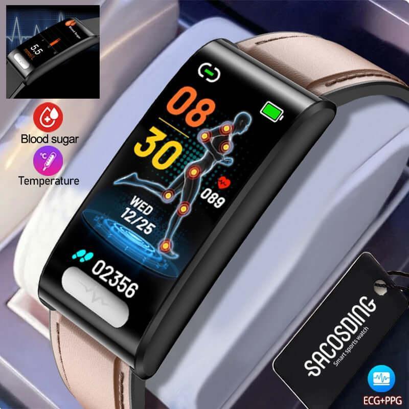 SARAOU ECG Smart Watch Women Men Sports - SARAOU