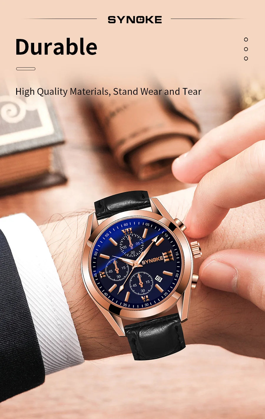 Montre Homme SYNOKE Business