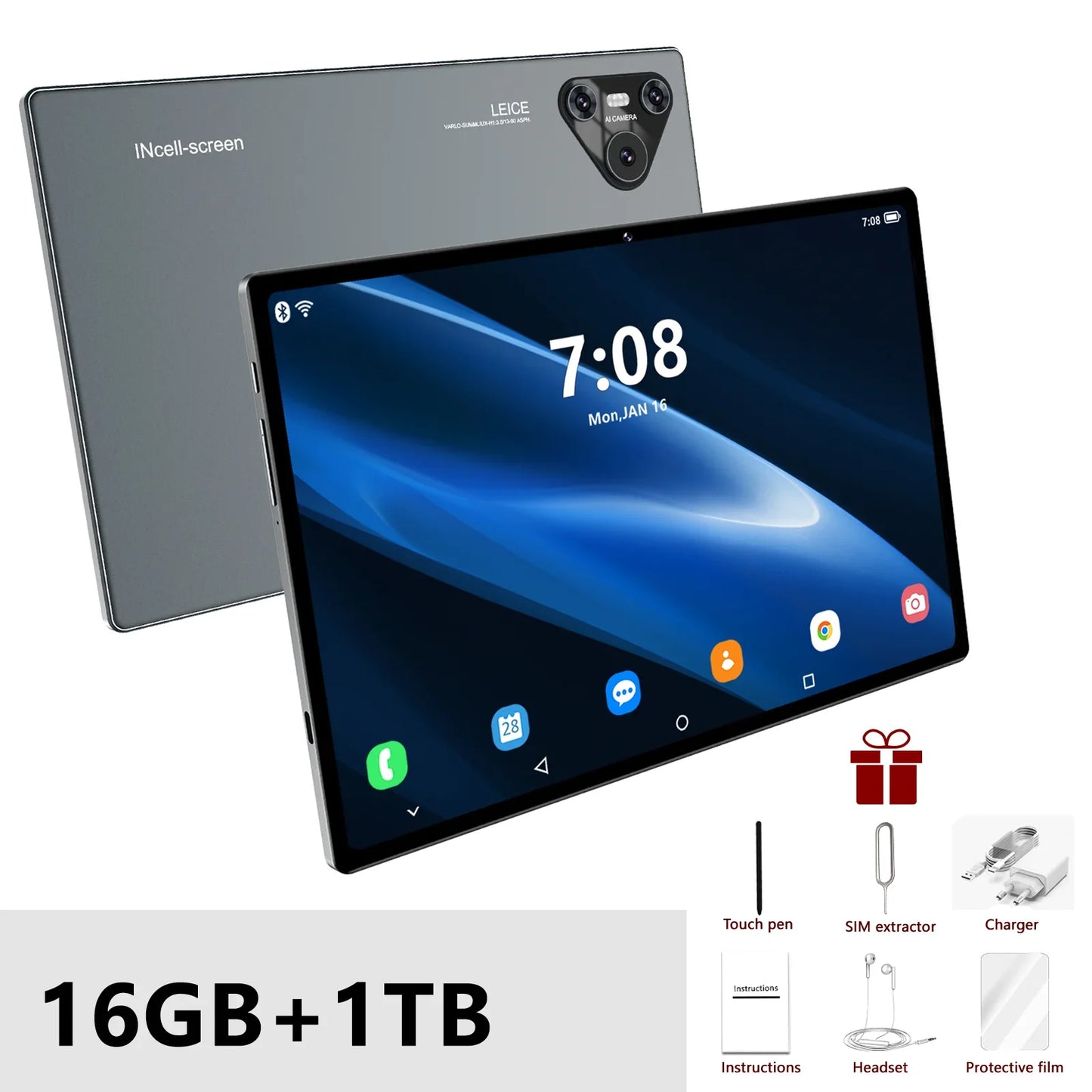 Tablette 2025 Pad 16 Pro 10.1