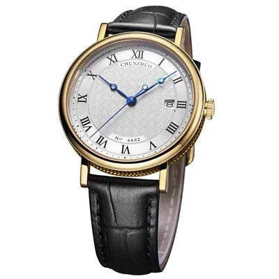 Men's Ultra-Thin Quartz Watch 38mm - Japanese Stainless Steel