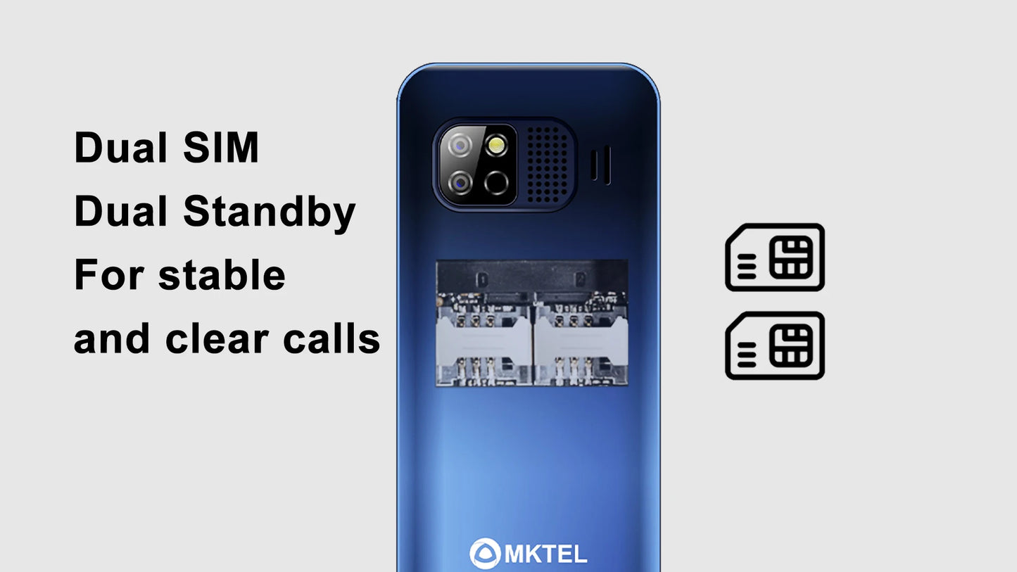 Téléphone Senior MKTEL OYE 3 Simple - Dual SIM 1