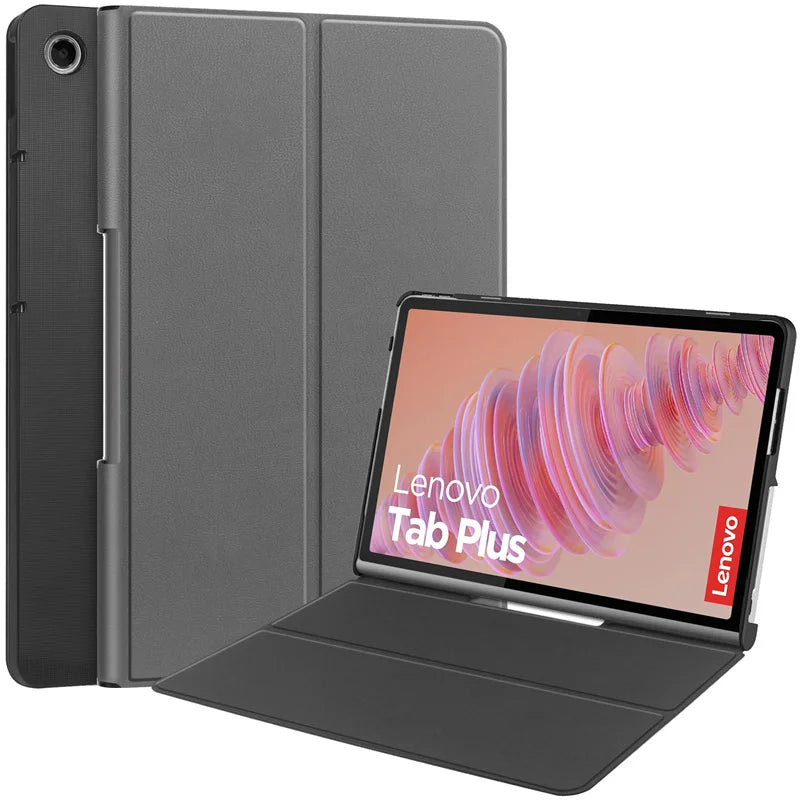 Coque Lenovo Tab Plus 2024 - Étui Cuir PU 11.5 pouces