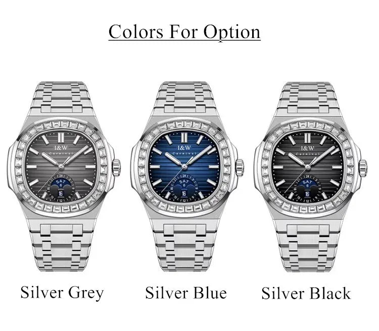 Men's CARNIVAL Business Automatic Watch - Luxury Waterproof 50M
