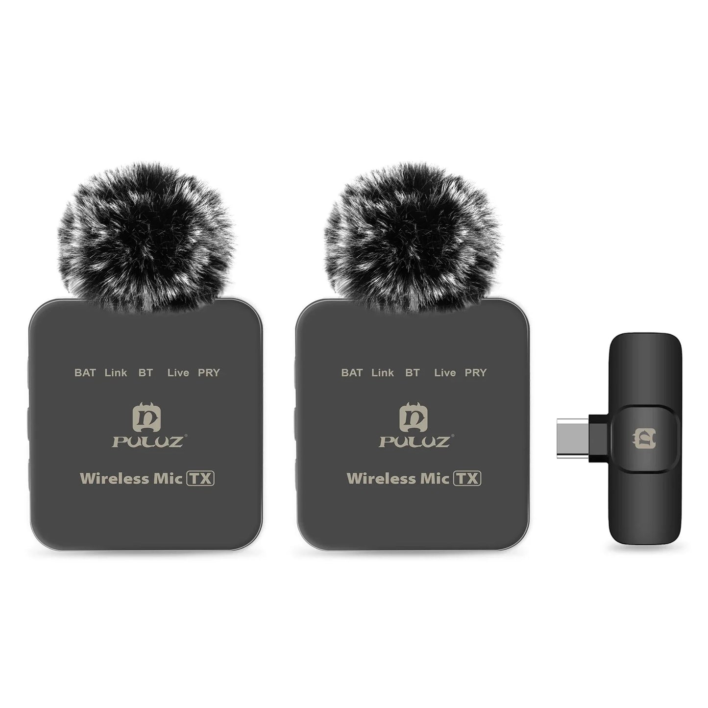 PULUZ Wireless Lavalier Microphone