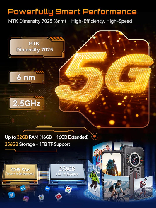 Smartphone Robuste 5G Cubot KingKong 11