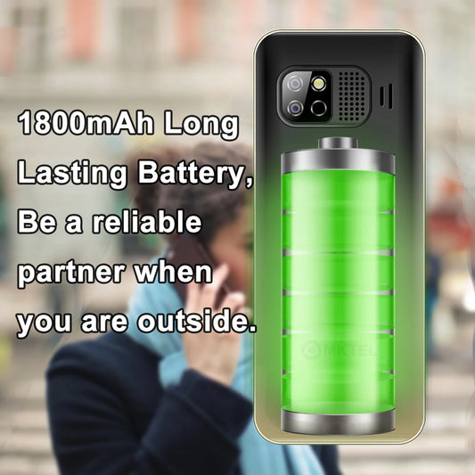 Téléphone Senior MKTEL OYE 3 Simple - Dual SIM 1