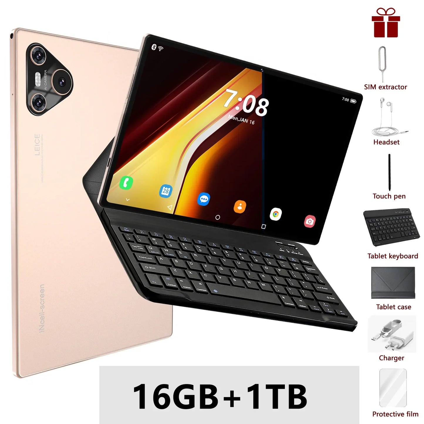 Tablette 2025 Pad 16 Pro 10.1