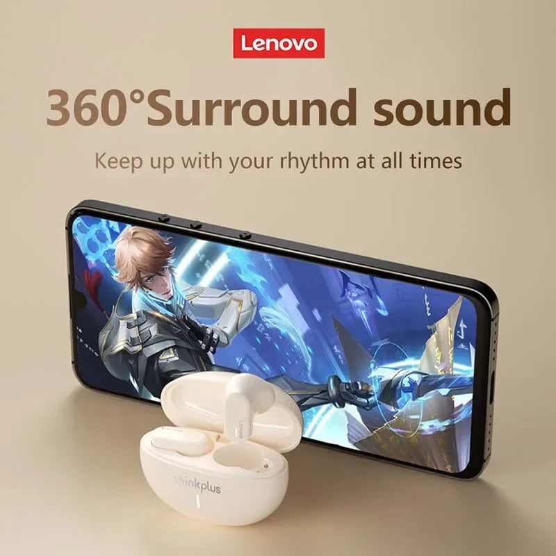 Écouteurs Lenovo LP19 Bluetooth 5.1 (Original)