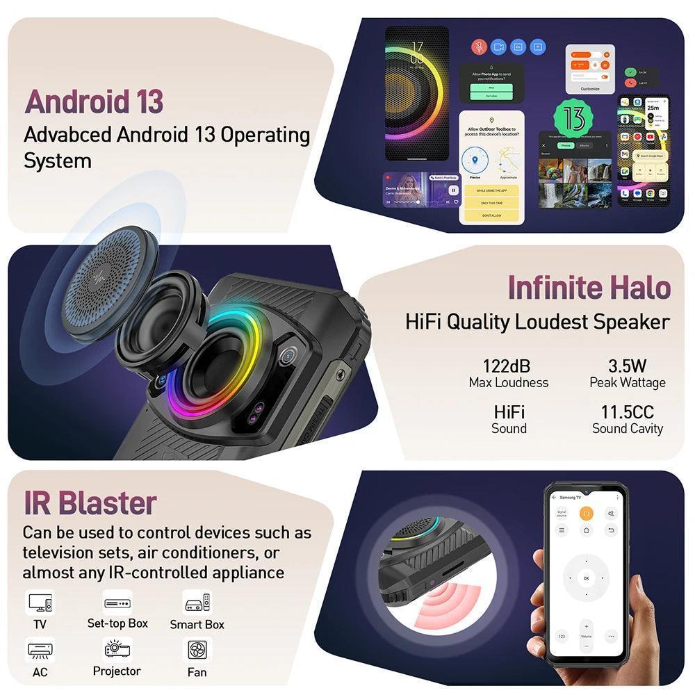 SARAOU Phone Android 13 Helio G99 6nm - SARAOU
