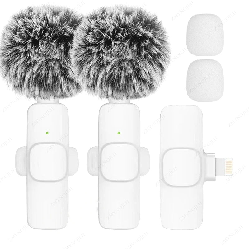 Wireless Lavalier Microphone - Portable Audio Video Recording