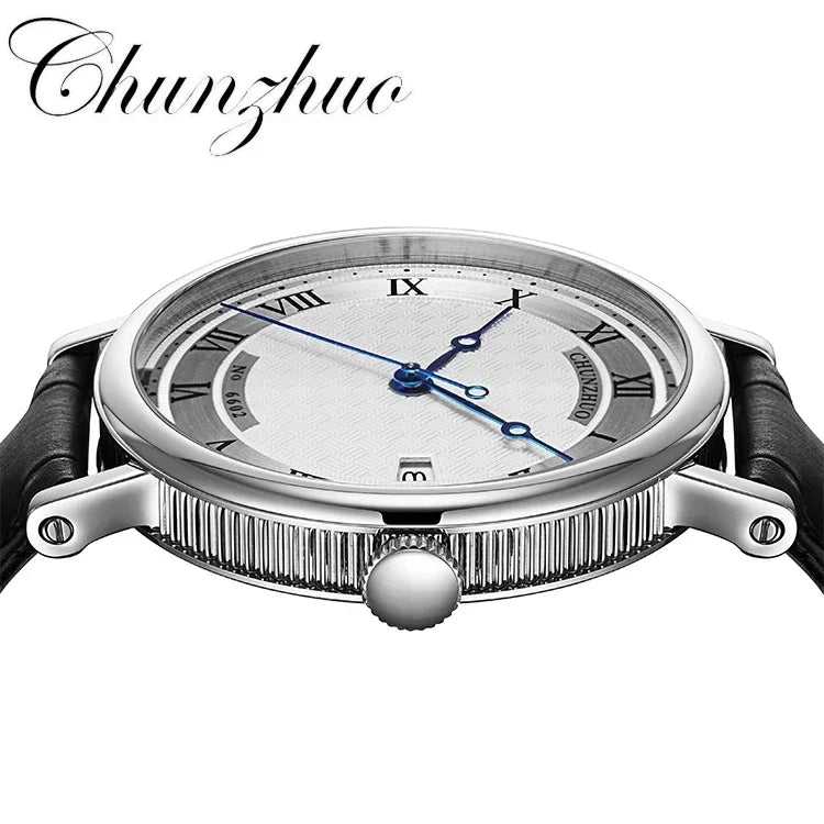 Men's Ultra-Thin Quartz Watch 38mm - Japanese Stainless Steel