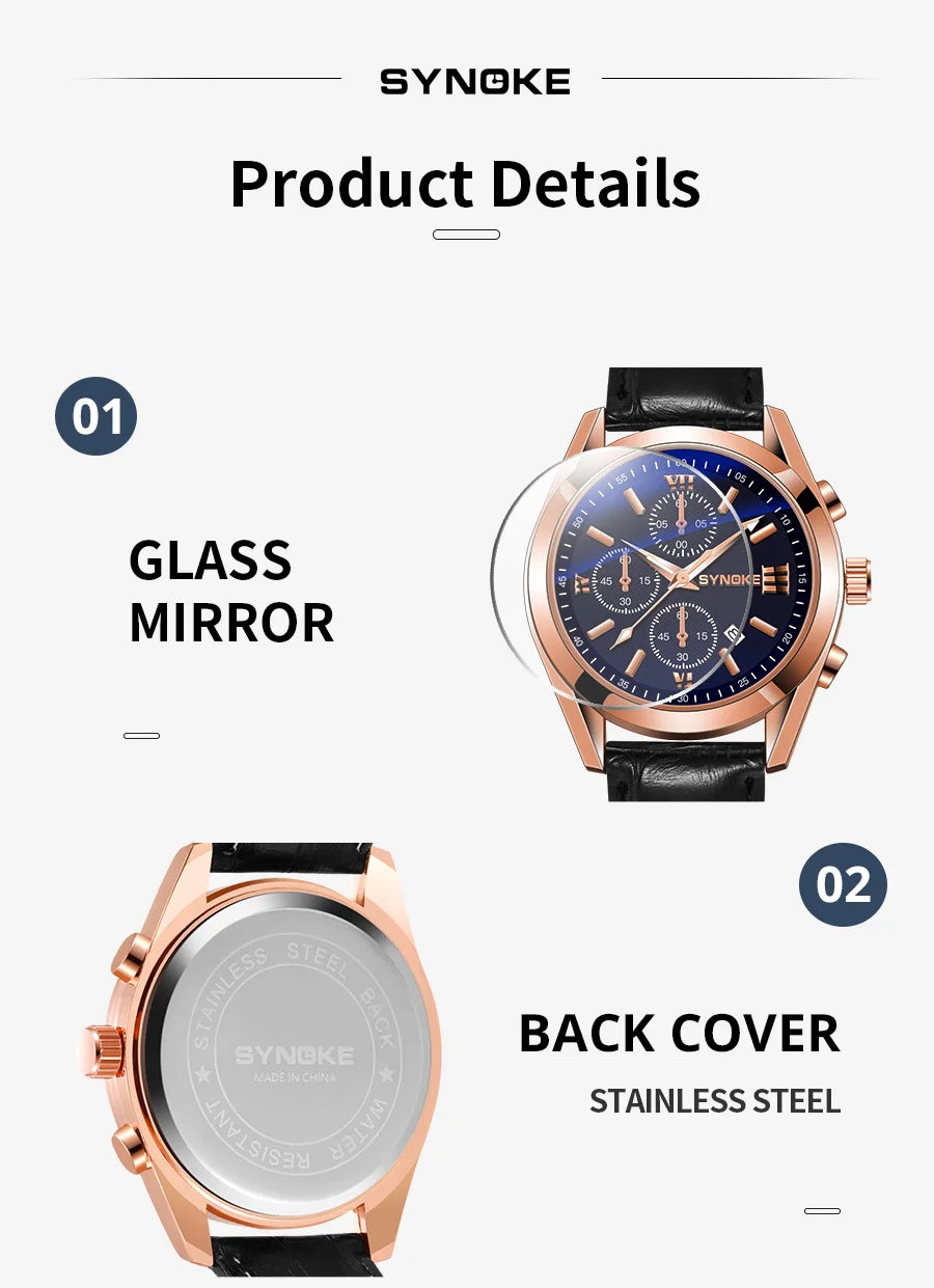 Montre Homme SYNOKE Business