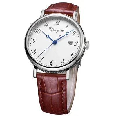 Men's Ultra-Thin Quartz Watch 38mm - Japanese Stainless Steel
