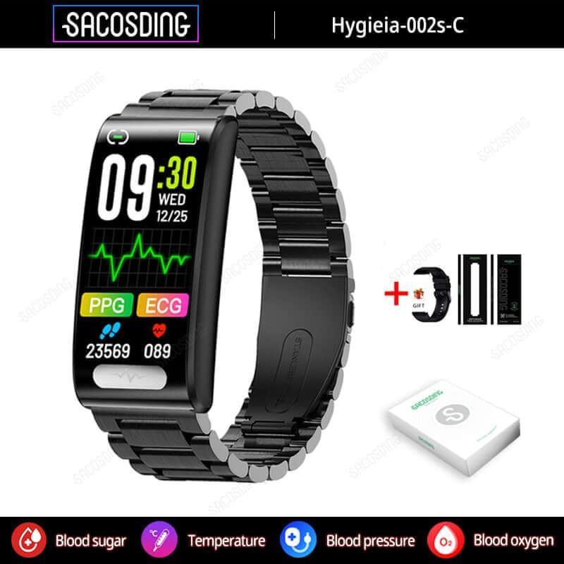 SARAOU ECG Smart Watch Women Men Sports - SARAOU