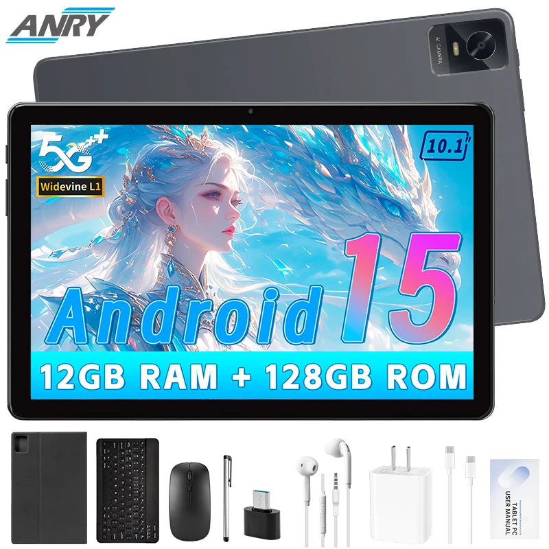 Tablette Android 2025 12GB RAM 128GB