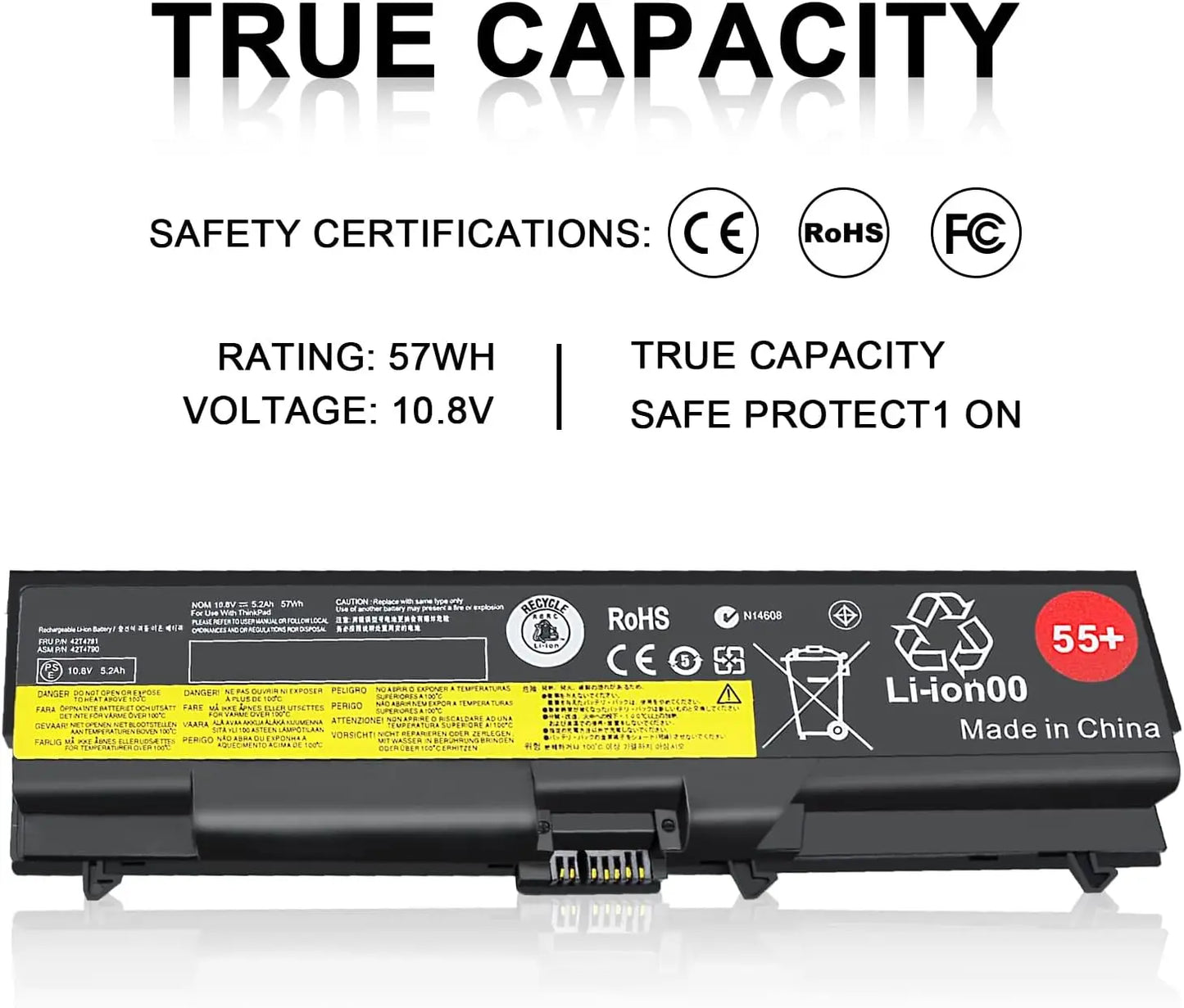 Batterie Compatible Lenovo - Haute Performance