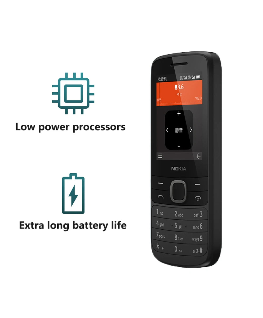 Nokia 215/225 4G Téléphone Mobile 2.4"