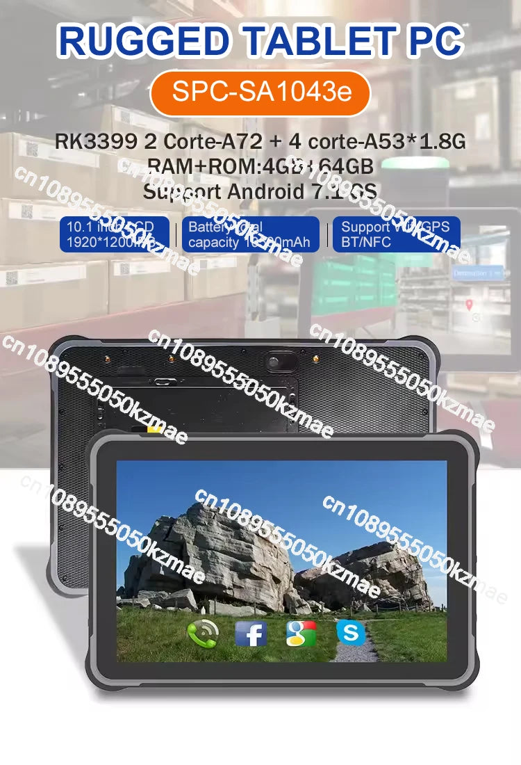 Tablette Industrielle 5G IP65