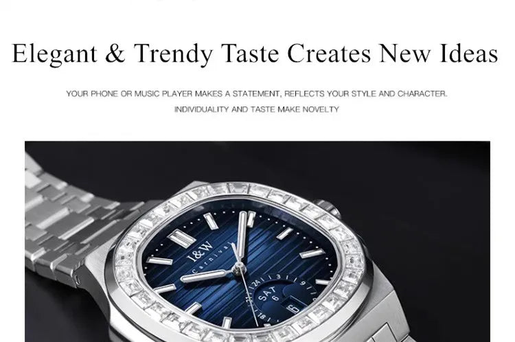 Men's CARNIVAL Business Automatic Watch - Luxury Waterproof 50M