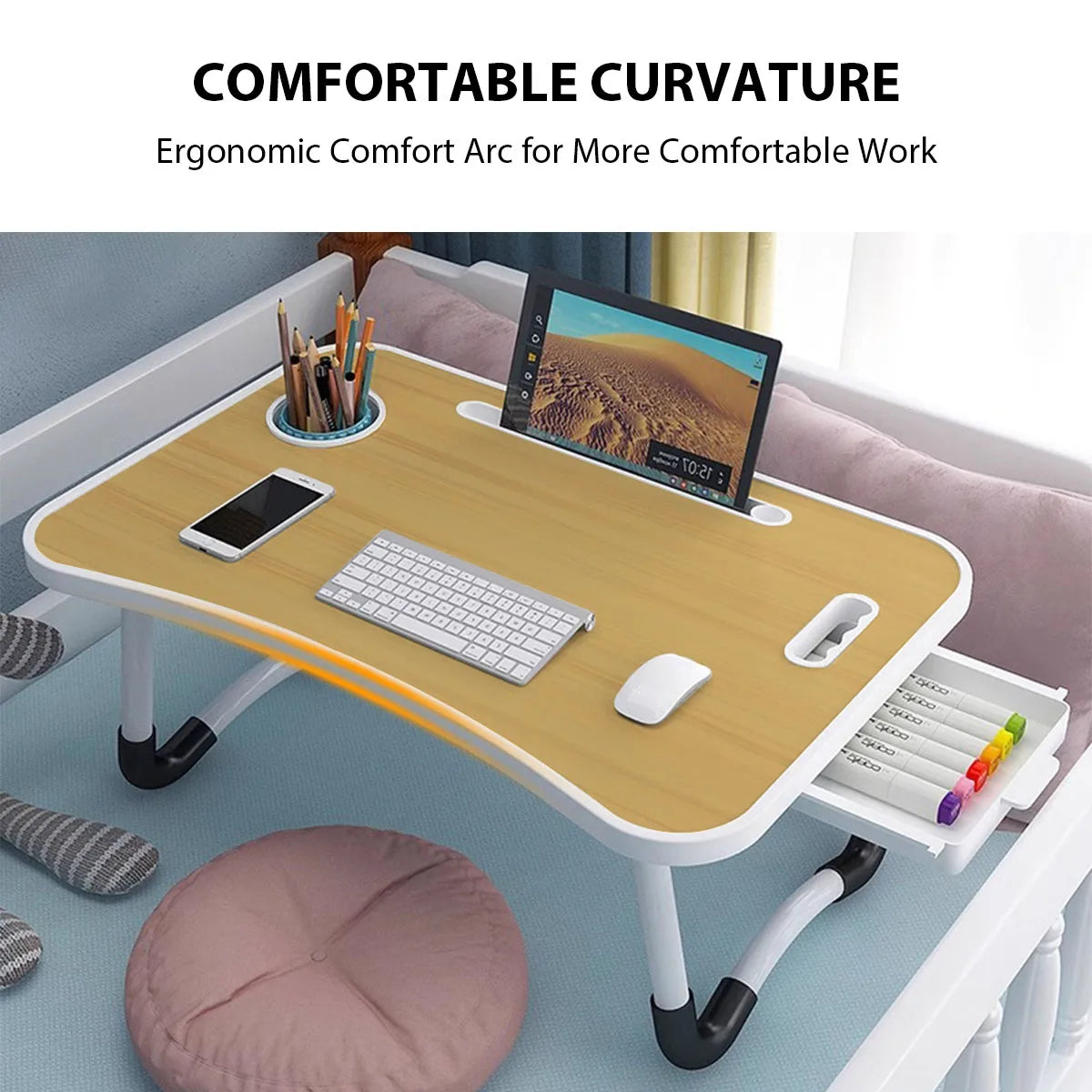 Bureau Portable Laptop Lit