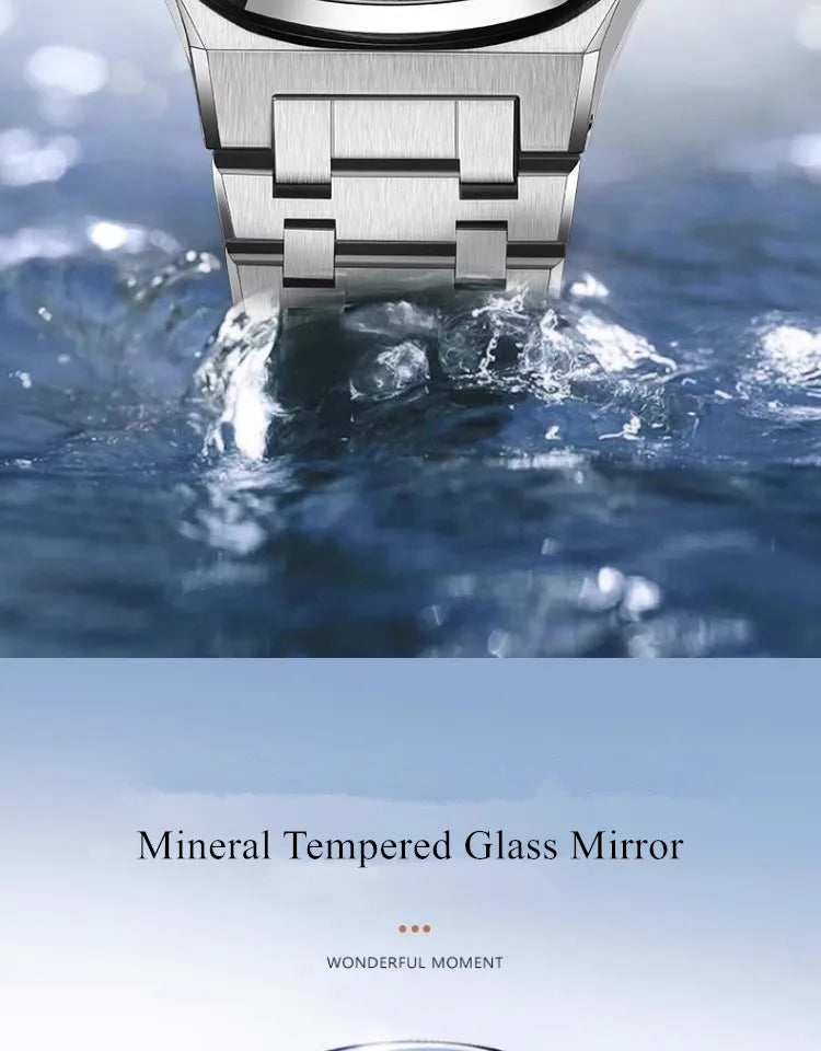 Men's CARNIVAL Business Automatic Watch - Luxury Waterproof 50M