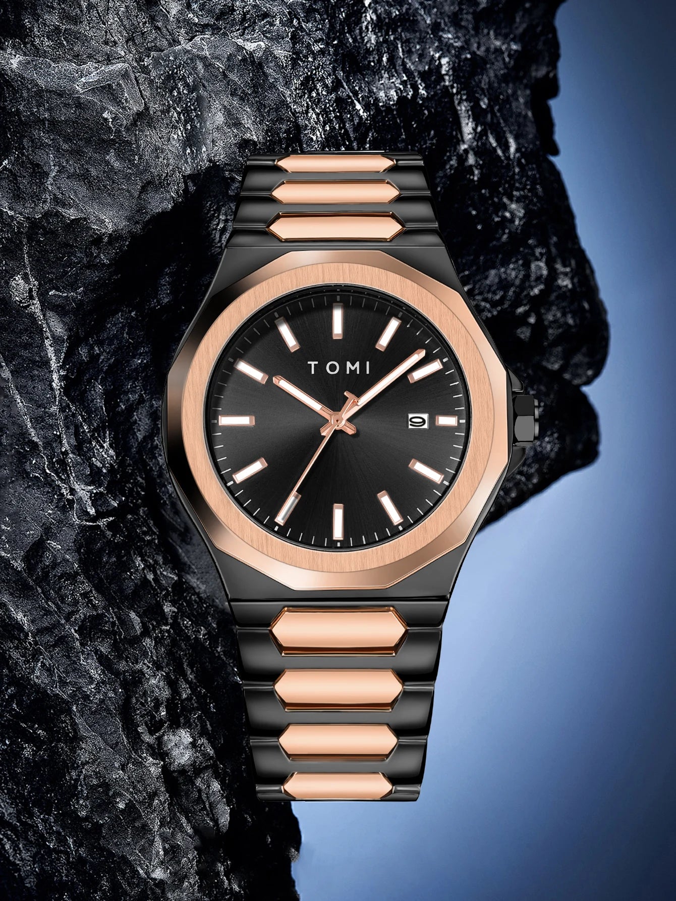 Montre Homme TOMI Luxury Or Rose