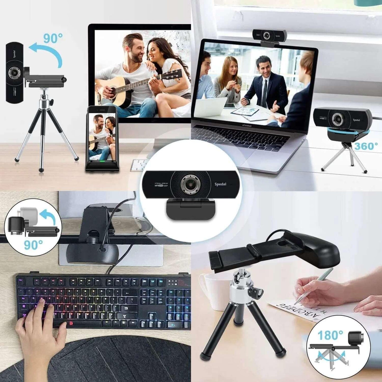 SARAOU HD 1080P USB Streaming Webcam - SARAOU