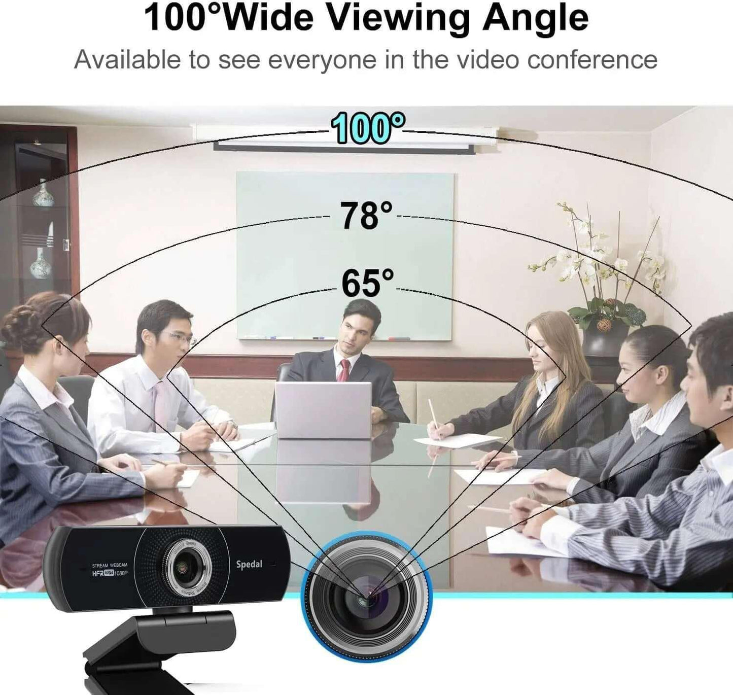 SARAOU HD 1080P USB Streaming Webcam - SARAOU