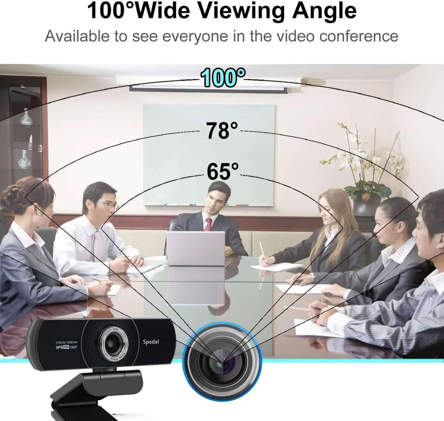 SARAOU HD 1080P USB Streaming Webcam - SARAOU