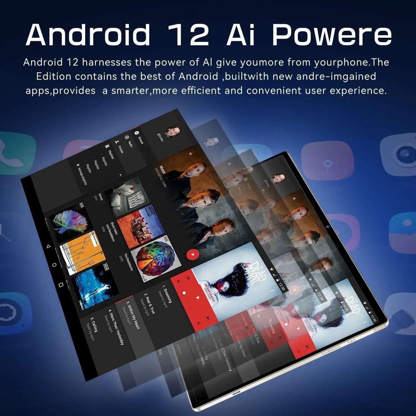 SARAOU Tablet PC Mi Pad 5 Android HD - SARAOU
