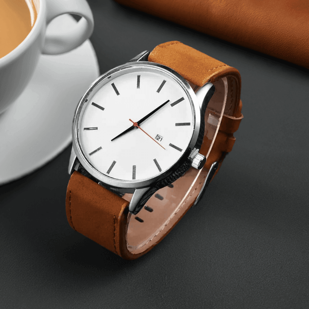 SARAOU Watch sports quartz leather - SARAOU